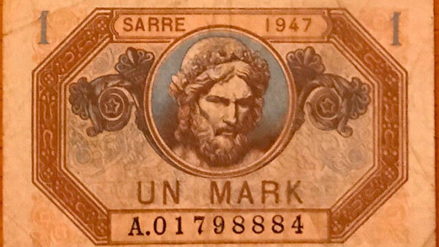 1 Mark Sarre type 1947