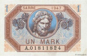 1 Mark Sarre type 1947