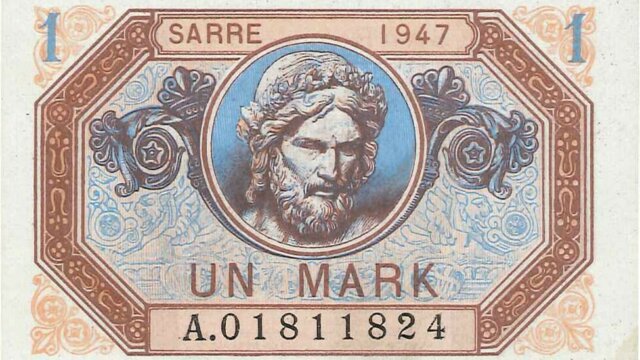 1 Mark Sarre type 1947