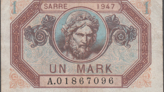 1 Mark Sarre type 1947