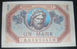 1 Mark Sarre type 1947