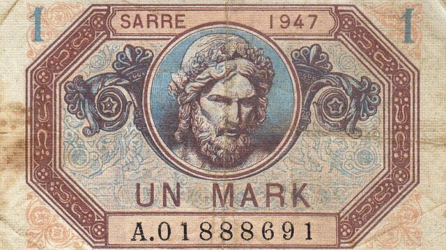 1 Mark Sarre type 1947