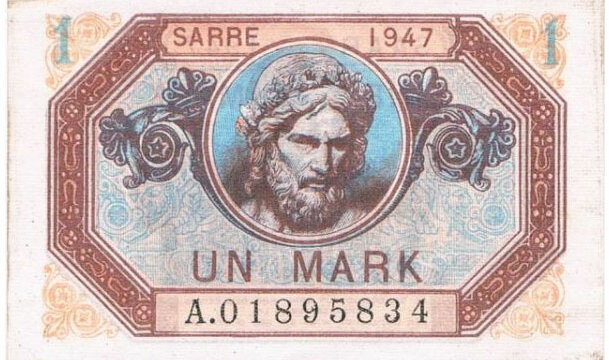 1 Mark Sarre type 1947