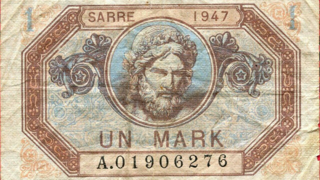 1 Mark Sarre type 1947