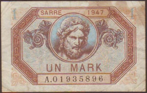 1 Mark Sarre type 1947