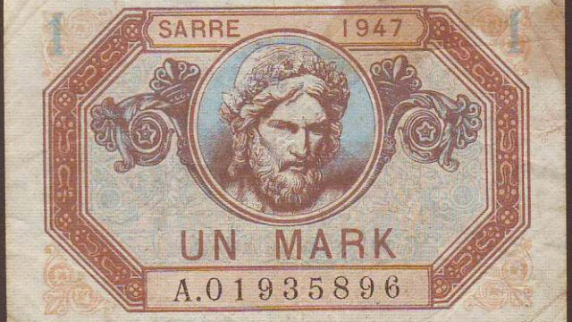 1 Mark Sarre type 1947