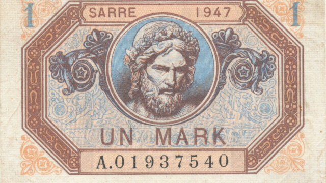 1 Mark Sarre type 1947