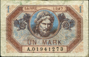 1 Mark Sarre type 1947