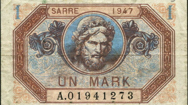 1 Mark Sarre type 1947