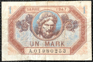 1 Mark Sarre type 1947