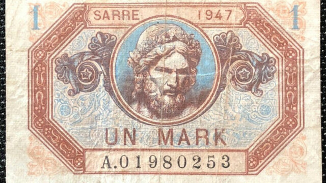 1 Mark Sarre type 1947