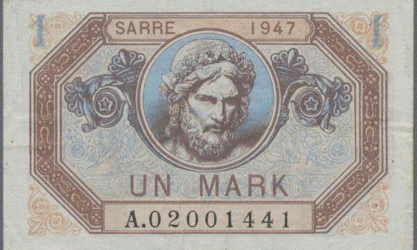 1 Mark Sarre type 1947