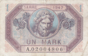 1 Mark Sarre type 1947