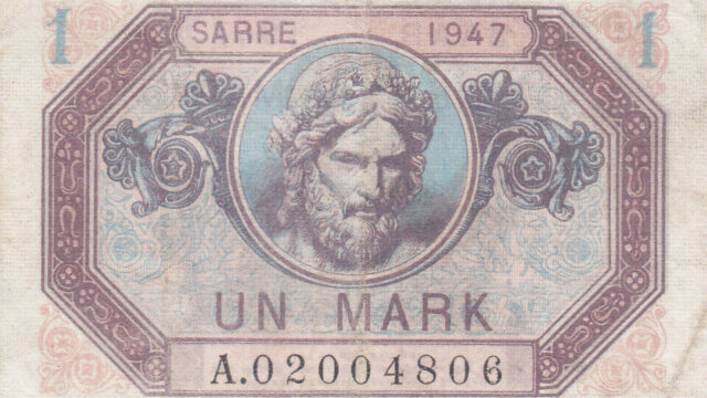 1 Mark Sarre type 1947