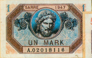 1 Mark Sarre type 1947