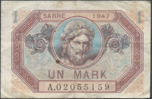 1 Mark Sarre type 1947