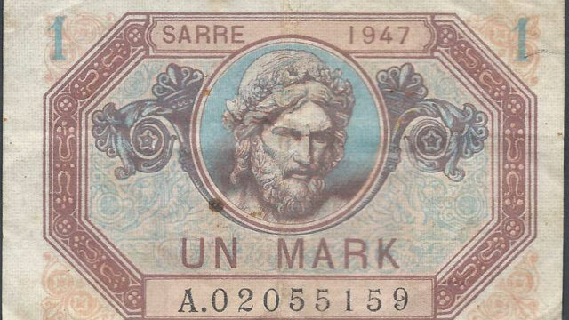 1 Mark Sarre type 1947