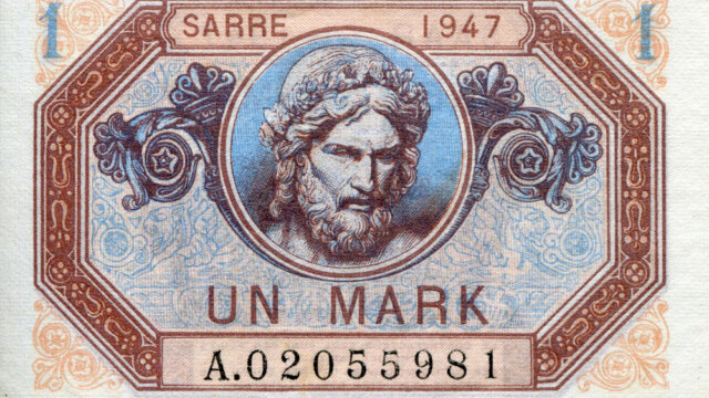 1 Mark Sarre type 1947