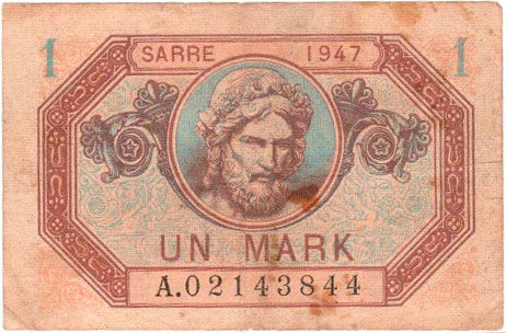 1 Mark Sarre type 1947