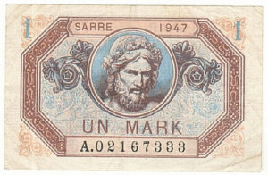 1 Mark Sarre type 1947