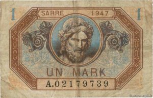 1 Mark Sarre type 1947