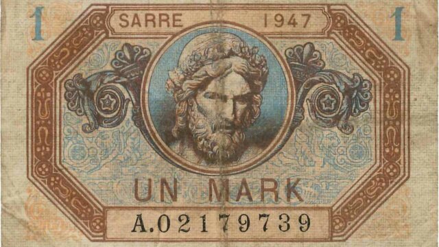 1 Mark Sarre type 1947