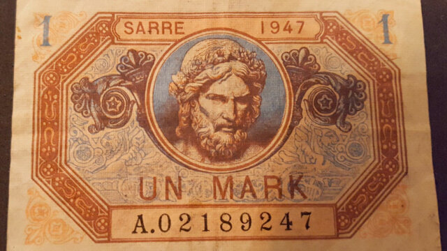 1 Mark Sarre type 1947