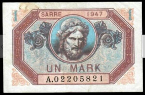 1 Mark Sarre type 1947