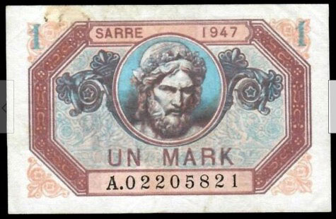 1 Mark Sarre type 1947