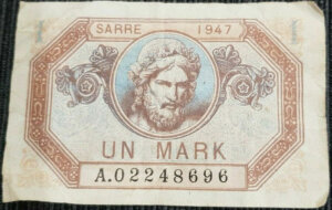 1 Mark Sarre type 1947