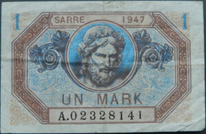 1 Mark Sarre type 1947