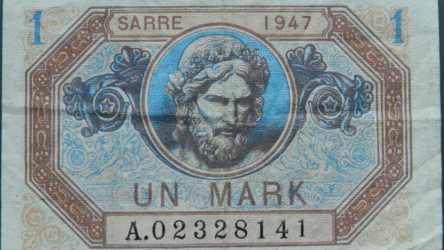 1 Mark Sarre type 1947