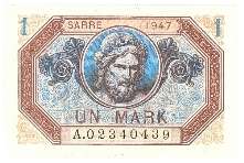 1 Mark Sarre type 1947