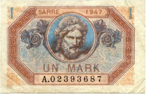 1 Mark Sarre type 1947