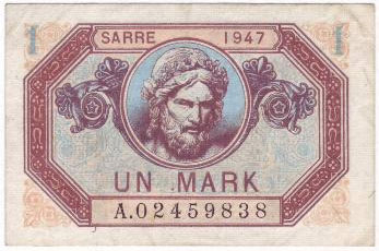 1 Mark Sarre type 1947