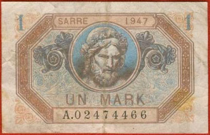 1 Mark Sarre type 1947