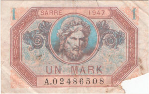 1 Mark Sarre type 1947