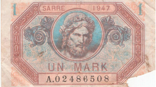 1 Mark Sarre type 1947