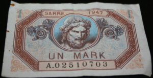 1 Mark Sarre type 1947