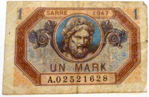 1 Mark Sarre type 1947