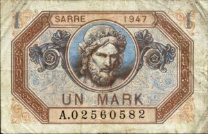 1 Mark Sarre type 1947