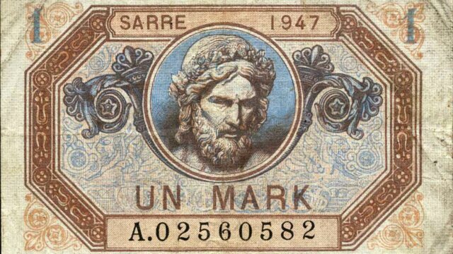 1 Mark Sarre type 1947