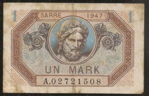 1 Mark Sarre type 1947