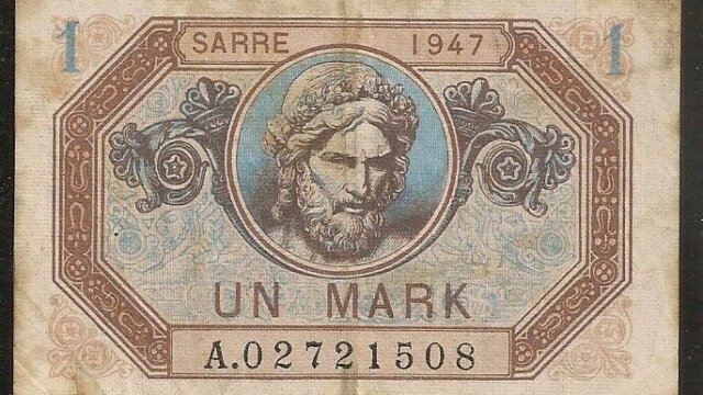 1 Mark Sarre type 1947