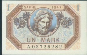 1 Mark Sarre type 1947