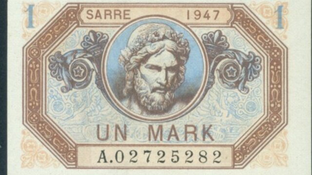 1 Mark Sarre type 1947