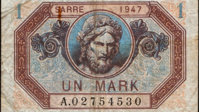 1 Mark Sarre type 1947