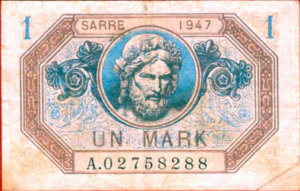 1 Mark Sarre type 1947