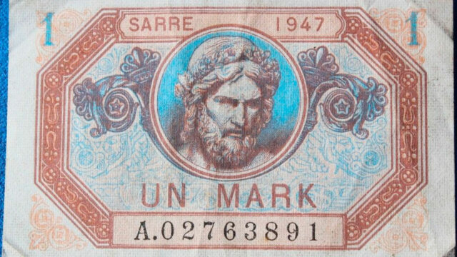 1 Mark Sarre type 1947