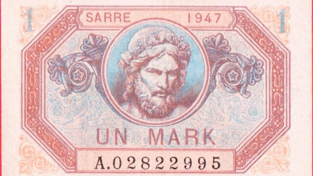 1 Mark Sarre type 1947